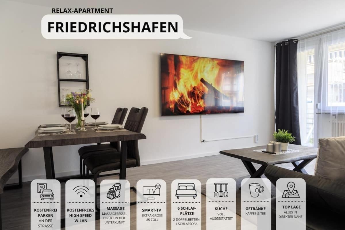 Relax-Apartment-One Fn Фридрихсхафен Экстерьер фото